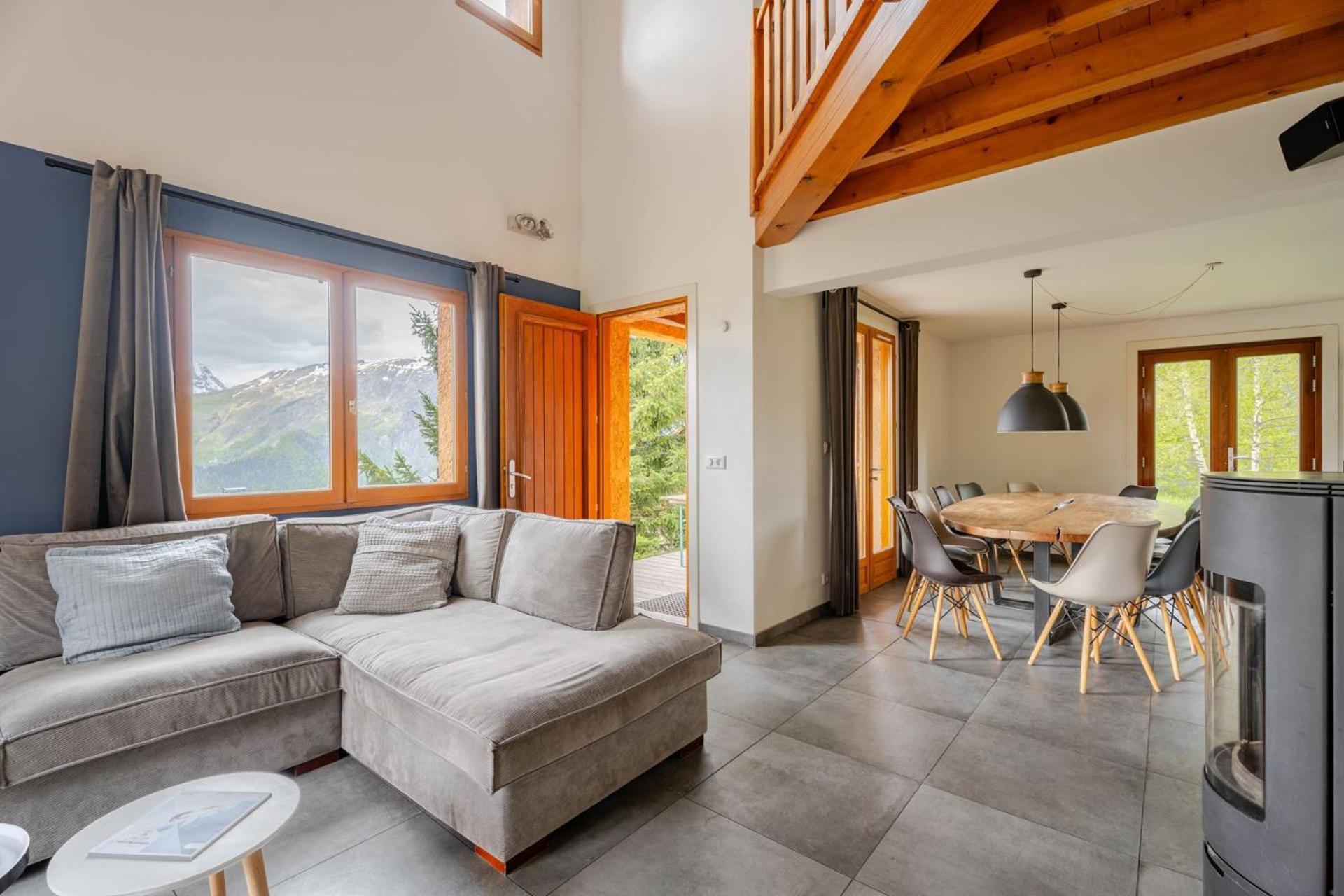 Chalet Rouge Ou Blanc Villard-Reculas Exterior photo